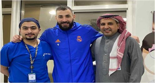 "فاتته المباراة فجاء له العيادة".. قصة الطبيب السعودي المُعالج لبنزيما عقب السوبر الإسباني (حوار)